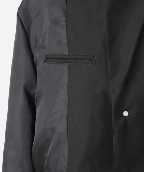 NOCTO ARCHIVE(ノクトアーカイブ)の「NOCTO ARCHIVE/ノクト アーカイブ Technical Studs Single Jacket(テーラードジャケット・メンズ・ブラック/グレー・LARGE/MEDIUM)」の14枚目の写真