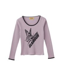 HYSTERIC GLAMOUR | BUTTERFLY GIRL チビTシャツ(Tシャツ/カットソー)
