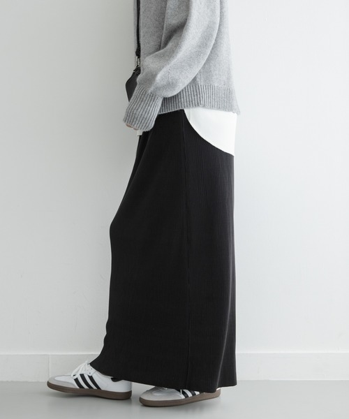 URBAN RESEARCH Sonny Label(アーバンリサーチサニーレーベル)の「高密度マイクロプリーツイージースカート(スカート・レディース・ドット/ブラック・FREE)」の12枚目の写真