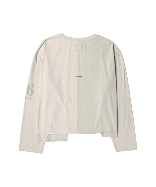 THEVINYLHOUSE(ザバイニルハウス)の「BLOCK UNBALANCE LS TEE(W) CREAM(Tシャツ/カットソー・レディース・その他・FREE)」の10枚目の写真
