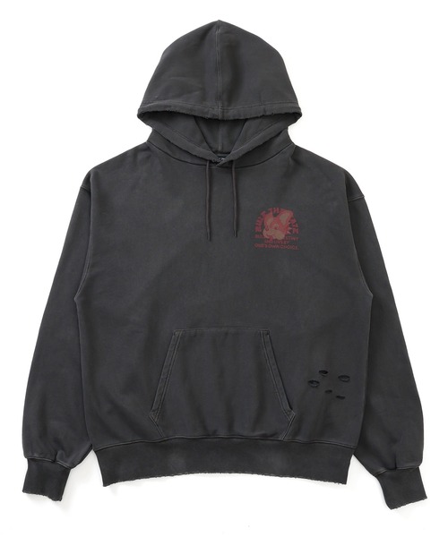 RULE THE FATE（ルールザフェイト）の「RTF DOG SWEAT HOODIE/ドッグスウェットフーディー（パーカー・メンズ・ベージュ/ブラック・0/1/2）」の11枚目の写真
