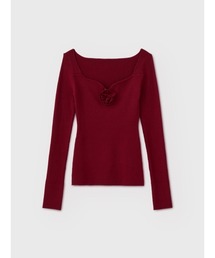 ROSE RIB KNIT TOPS