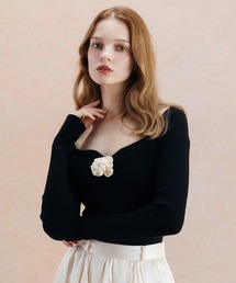ROSE RIB KNIT TOPS