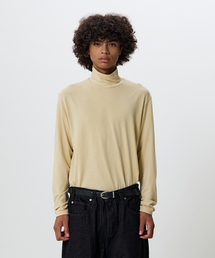 NOUN（ノウン）の「Mellow タートルネックTシャツ（イエロー）（Tシャツ/カットソー）」