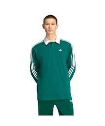 adidas Originals 3-STRIPES RUGBY LONGSLEEVE POLO（アディダスオリジナルス スリーストライプス ラグビー ロングスリーブ ポロ）