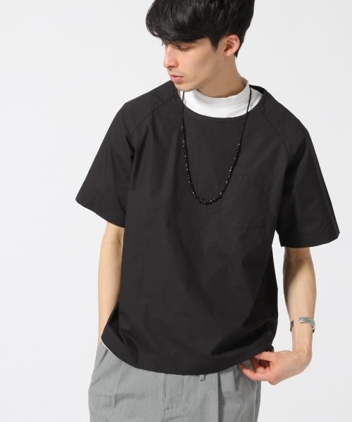 RAGEBLUE（レイジブルー）の「ブロードプルオーバーシャツ半袖/705728（シャツ/ブラウス・メンズ・ブルー/ネイビー/ブラック/ホワイト・LARGE/MEDIUM）」の18枚目の写真