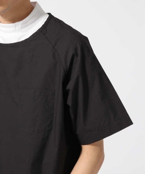 RAGEBLUE（レイジブルー）の「ブロードプルオーバーシャツ半袖/705728（シャツ/ブラウス・メンズ・ブルー/ネイビー/ブラック/ホワイト・LARGE/MEDIUM）」の14枚目の写真