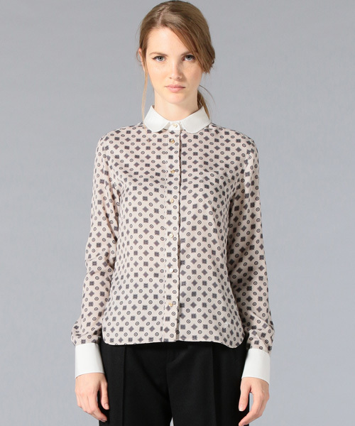 LOVELESS(ラブレス)の「【LOVELESS】WOMENS アスコットモチーフクレリックブラウス(シャツ/ブラウス・レディース・グレー・36/34)」の10枚目の写真