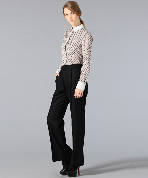 LOVELESS(ラブレス)の「【LOVELESS】WOMENS アスコットモチーフクレリックブラウス(シャツ/ブラウス・レディース・グレー・36/34)」の11枚目の写真