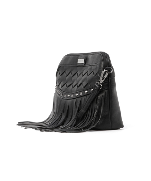 GUILD PRIME（ギルドプライム）の「【GUILD PRIME】WOMENS フリンジバスケットショルダー（ショルダーバッグ・レディース・ブラック・FREE）」の7枚目の写真