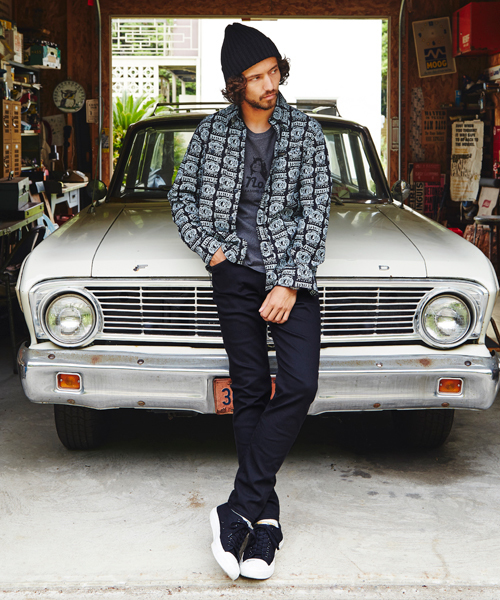 HYSTERIC GLAMOUR（ヒステリックグラマー）の「SEE NO EVIL pt T-SH（Tシャツ/カットソー・メンズ・ピンク/グリーン/ブルー/チャコールグレー・LARGE/MEDIUM/X-LARGE/SMALL）」の6枚目の写真