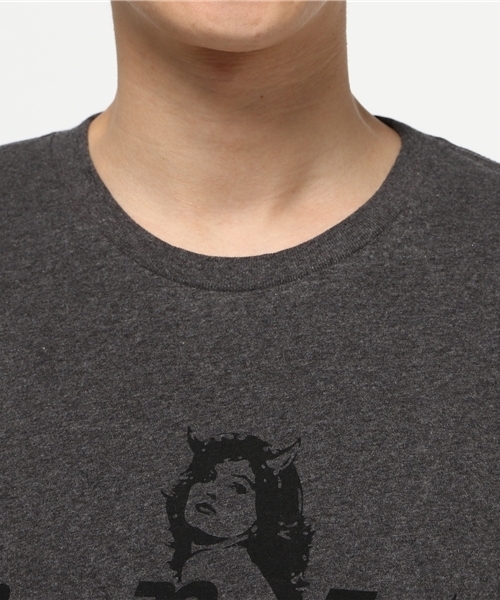 HYSTERIC GLAMOUR（ヒステリックグラマー）の「SEE NO EVIL pt T-SH（Tシャツ/カットソー・メンズ・ピンク/グリーン/ブルー/チャコールグレー・LARGE/MEDIUM/X-LARGE/SMALL）」の9枚目の写真