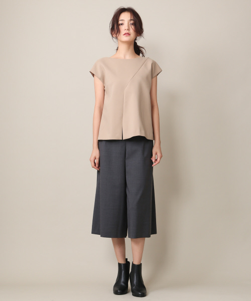 Abahouse Devinette(ドゥヴィネット)の「Set upオケージョンプルオーバー (シャツ/ブラウス・レディース・ベージュ/オレンジ/ネイビー・2)」の13枚目の写真