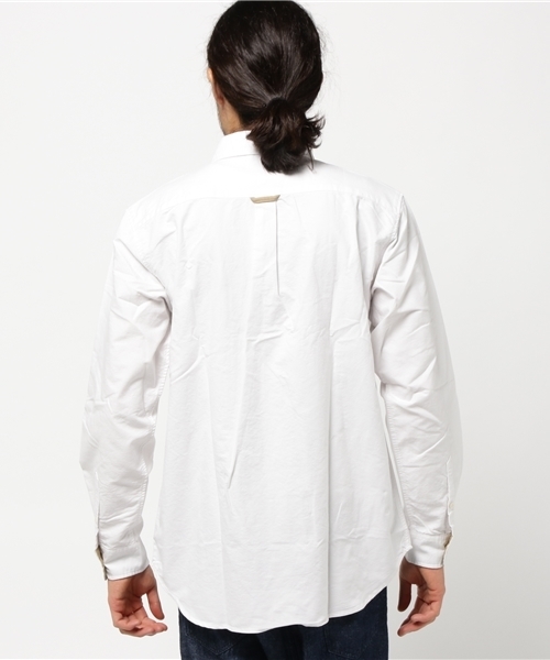 Denime(ドゥニーム)の「ミリタリーポケットレギュラーカラーシャツ(シャツ/ブラウス・メンズ・サックスブルー/ホワイト・LARGE/MEDIUM)」の7枚目の写真