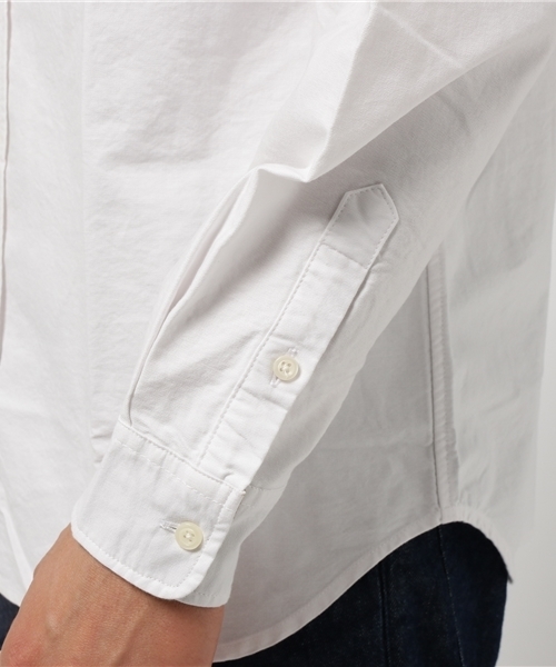 Denime(ドゥニーム)の「ミリタリーポケットレギュラーカラーシャツ(シャツ/ブラウス・メンズ・サックスブルー/ホワイト・LARGE/MEDIUM)」の9枚目の写真