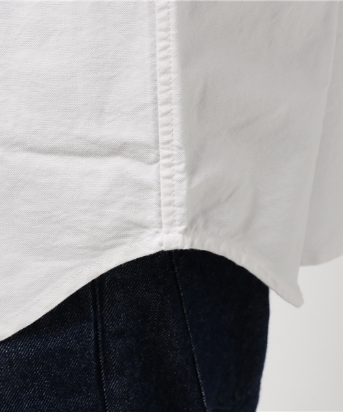 Denime(ドゥニーム)の「ミリタリーポケットレギュラーカラーシャツ(シャツ/ブラウス・メンズ・サックスブルー/ホワイト・LARGE/MEDIUM)」の3枚目の写真