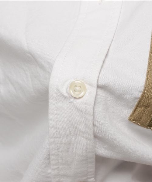 Denime(ドゥニーム)の「ミリタリーポケットレギュラーカラーシャツ(シャツ/ブラウス・メンズ・サックスブルー/ホワイト・LARGE/MEDIUM)」の5枚目の写真