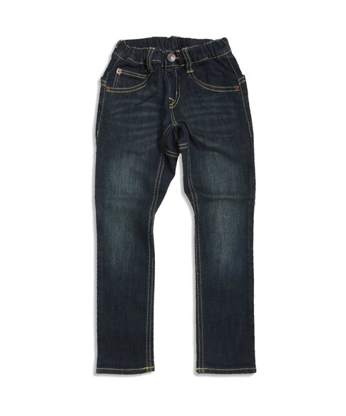 F.O.KIDS(エフオーキッズ)の「ビッグポケットデニムパンツ(10分丈)(デニムパンツ・キッズ・ネイビー/サックスブルー/ブルー・140/95/80/100/120/110/90/130)」の1枚目の写真