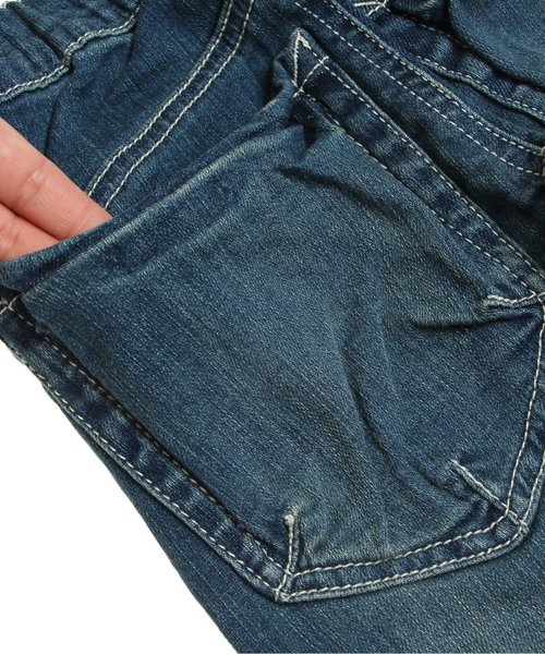 F.O.KIDS(エフオーキッズ)の「ビッグポケットデニムパンツ(10分丈)(デニムパンツ・キッズ・ネイビー/サックスブルー/ブルー・140/95/80/100/120/110/90/130)」の8枚目の写真