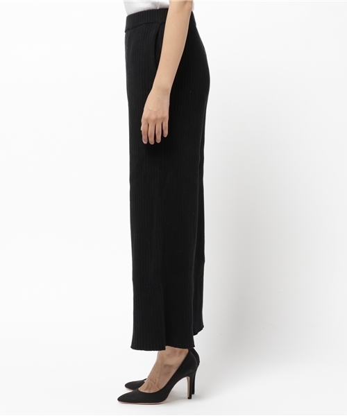 RODEO CROWNS WIDE BOWL(ロデオクラウンズワイドボウル)の「リブ ニット パンツ(その他パンツ・レディース・トップグレー/レッド/ブラック・SMALL/MEDIUM)」の5枚目の写真