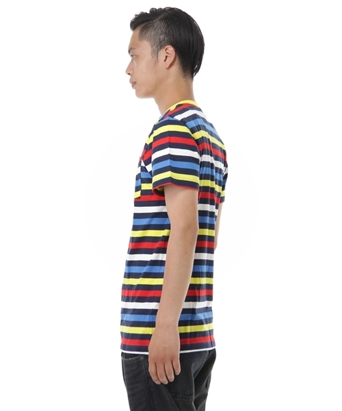 adidas Originals（アディダスオリジナルス）の「PB CREW TEE STR（Tシャツ/カットソー・メンズ・ネイビー・SMALL/MEDIUM/LARGE/X-LARGE）」の2枚目の写真