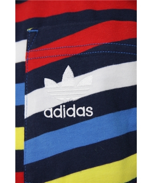 adidas Originals（アディダスオリジナルス）の「PB CREW TEE STR（Tシャツ/カットソー・メンズ・ネイビー・SMALL/MEDIUM/LARGE/X-LARGE）」の5枚目の写真