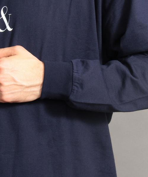 BEAUTY&YOUTH UNITED ARROWS（ビューティーアンドユースユナイテッドアローズ）の「BY B&Y ロングスリーブ Tシャツ ◆（Tシャツ/カットソー・メンズ・ホワイト/ネイビー/オレンジ・LARGE/X-LARGE/MEDIUM/SMALL）」の12枚目の写真