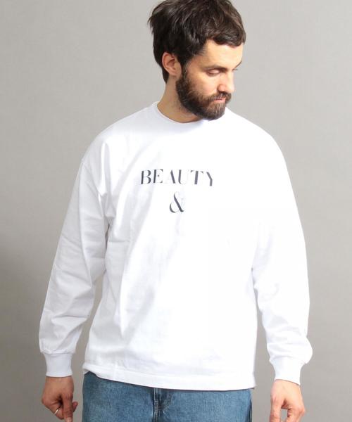 BEAUTY&YOUTH UNITED ARROWS（ビューティーアンドユースユナイテッドアローズ）の「BY B&Y ロングスリーブ Tシャツ ◆（Tシャツ/カットソー・メンズ・ホワイト/ネイビー/オレンジ・LARGE/X-LARGE/MEDIUM/SMALL）」の10枚目の写真