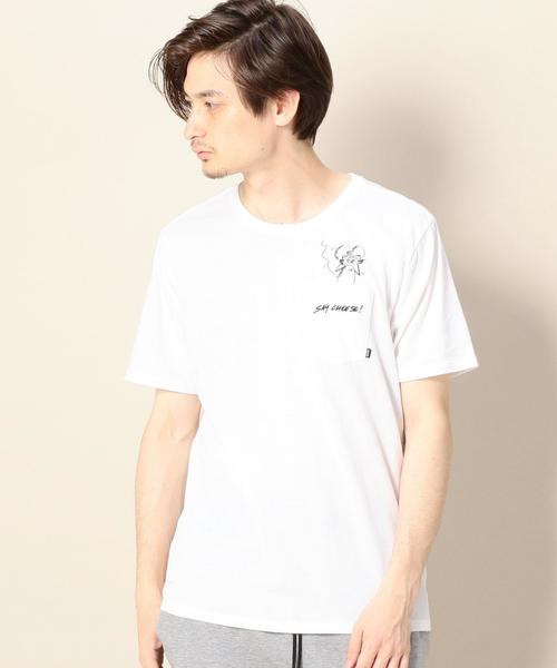 NIKE SB(ナイキエスビー)の「<NIKE(ナイキ) SB> CHEESE TEE/Tシャツ ◆(Tシャツ/カットソー・メンズ・ライトグレー/ホワイト・MEDIUM/SMALL/LARGE)」の1枚目の写真