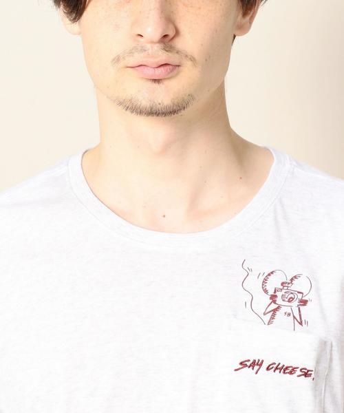NIKE SB(ナイキエスビー)の「<NIKE(ナイキ) SB> CHEESE TEE/Tシャツ ◆(Tシャツ/カットソー・メンズ・ライトグレー/ホワイト・MEDIUM/SMALL/LARGE)」の7枚目の写真