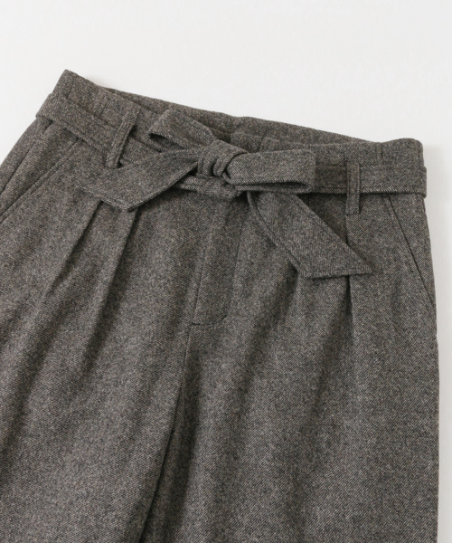 かぐれ(カグレ)の「ウエストリボンウールパンツ(その他パンツ・レディース・チャコールグレー/その他1・FREE)」の20枚目の写真