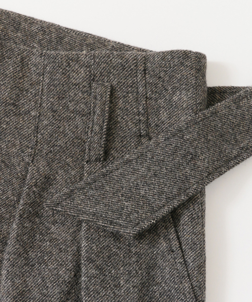 かぐれ(カグレ)の「ウエストリボンウールパンツ(その他パンツ・レディース・チャコールグレー/その他1・FREE)」の13枚目の写真