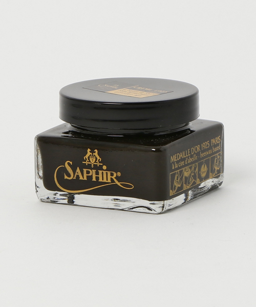 saphir（サフィール）の「SAPHIR クレム1925（シューケア用品・メンズ・ブラック/カーキ/オレンジ/バーガンディー/ダークブラウン/ダークブルー/チャコールグレー/ブラウン・FREE）」の3枚目の写真