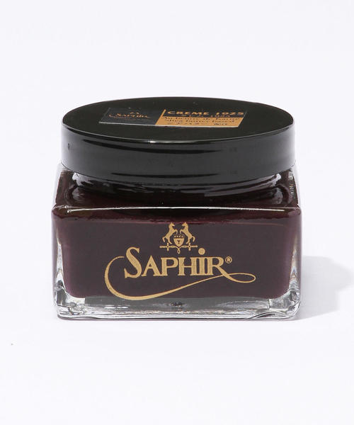 saphir（サフィール）の「SAPHIR クレム1925（シューケア用品・メンズ・ブラック/カーキ/オレンジ/バーガンディー/ダークブラウン/ダークブルー/チャコールグレー/ブラウン・FREE）」の7枚目の写真