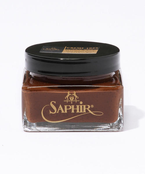 saphir（サフィール）の「SAPHIR クレム1925（シューケア用品・メンズ・ブラック/カーキ/オレンジ/バーガンディー/ダークブラウン/ダークブルー/チャコールグレー/ブラウン・FREE）」の4枚目の写真