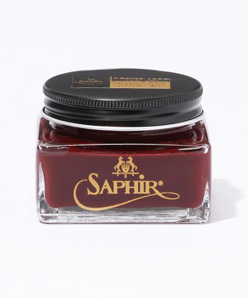 saphir（サフィール）の「SAPHIR クレム1925（シューケア用品・メンズ・ブラック/カーキ/オレンジ/バーガンディー/ダークブラウン/ダークブルー/チャコールグレー/ブラウン・FREE）」の8枚目の写真