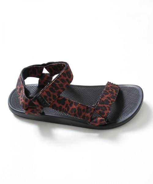 coen（コーエン）の「【『リンネル』6月号掲載・人気・復刻カラー：ブラック】スポーツサンダル（サンダル・レディース・ブラック/レオパード・MEDIUM/LARGE/SMALL）」の13枚目の写真