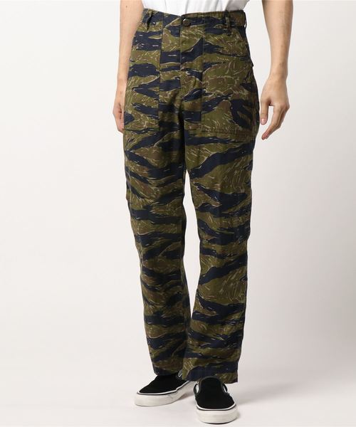HOUSTON(ヒューストン)の「【HOUSTON】D/F FATIGUE PANTS(その他パンツ・メンズ・カーキ/オリーブドラブ・MEDIUM/LARGE/X-LARGE)」の2枚目の写真