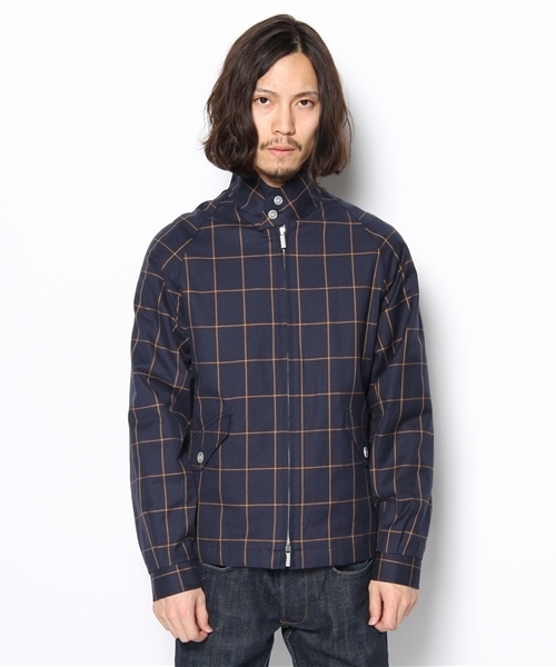 BEAUTY&YOUTH UNITED ARROWS（ビューティーアンドユースユナイテッドアローズ）の「BY ウィンドウペン ブルゾン◆（ブルゾン・メンズ・レッド/ネイビー・SMALL/MEDIUM/LARGE/X-LARGE）」の3枚目の写真