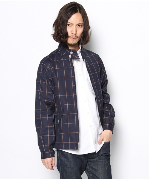 BEAUTY&YOUTH UNITED ARROWS（ビューティーアンドユースユナイテッドアローズ）の「BY ウィンドウペン ブルゾン◆（ブルゾン・メンズ・レッド/ネイビー・SMALL/MEDIUM/LARGE/X-LARGE）」の6枚目の写真