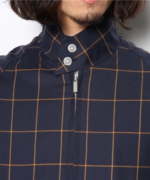 BEAUTY&YOUTH UNITED ARROWS（ビューティーアンドユースユナイテッドアローズ）の「BY ウィンドウペン ブルゾン◆（ブルゾン・メンズ・レッド/ネイビー・SMALL/MEDIUM/LARGE/X-LARGE）」の7枚目の写真