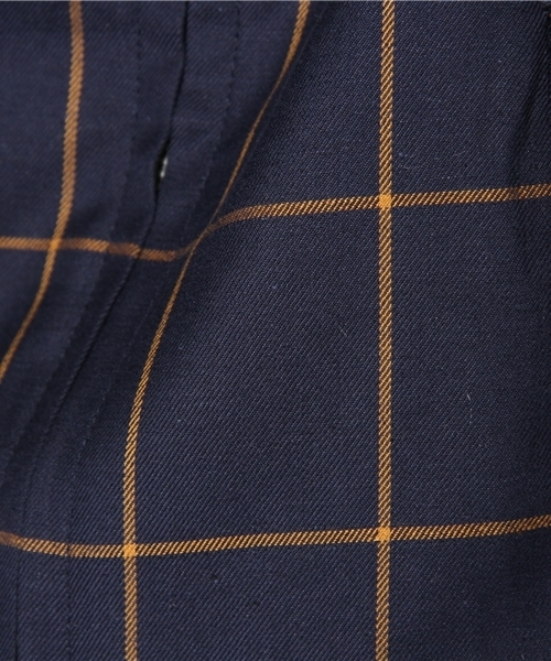 BEAUTY&YOUTH UNITED ARROWS（ビューティーアンドユースユナイテッドアローズ）の「BY ウィンドウペン ブルゾン◆（ブルゾン・メンズ・レッド/ネイビー・SMALL/MEDIUM/LARGE/X-LARGE）」の9枚目の写真