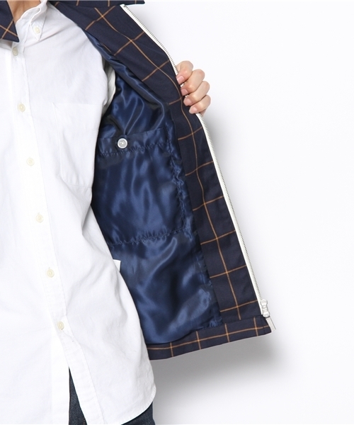 BEAUTY&YOUTH UNITED ARROWS（ビューティーアンドユースユナイテッドアローズ）の「BY ウィンドウペン ブルゾン◆（ブルゾン・メンズ・レッド/ネイビー・SMALL/MEDIUM/LARGE/X-LARGE）」の10枚目の写真