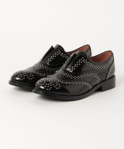Jeffrey Campbell(ジェフリーキャンベル)の「ウィングチップスリッポンシューズ(ローファー・レディース・ブラック・36/37/38/39/35)」の4枚目の写真