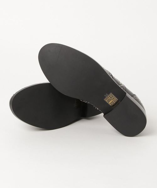 Jeffrey Campbell(ジェフリーキャンベル)の「ウィングチップスリッポンシューズ(ローファー・レディース・ブラック・36/37/38/39/35)」の2枚目の写真