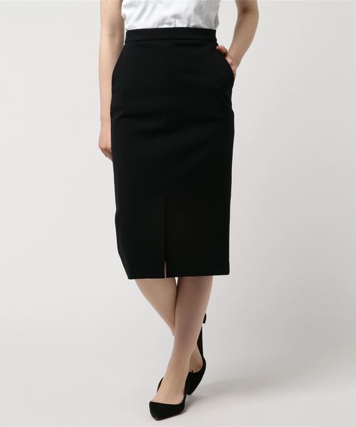 Tiara（ティアラ）の「ポンチタイトスカート（スカート・レディース・ブラック/アイボリー/ヘザーグレー・M/S）」の21枚目の写真