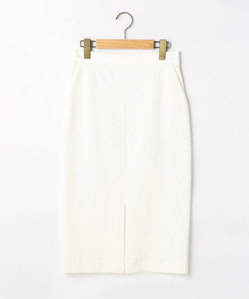 Tiara（ティアラ）の「ポンチタイトスカート（スカート・レディース・ブラック/アイボリー/ヘザーグレー・M/S）」の2枚目の写真