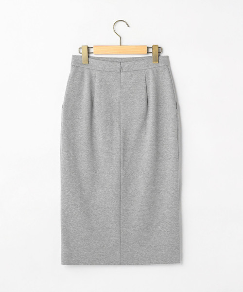 Tiara（ティアラ）の「ポンチタイトスカート（スカート・レディース・ブラック/アイボリー/ヘザーグレー・M/S）」の4枚目の写真