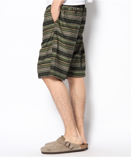 WEGO（ウィゴー）の「WEGO/ジャガードイージーショーツ（その他パンツ・メンズ・ブラック/ブラック系その他/ダークグレー/ライトグレー/ブラウン/グリーン/グリーン系その他/ブルー/パープル/レッド/レッド系その他/オレンジ系その他・MEDIUM/LARGE）」の13枚目の写真