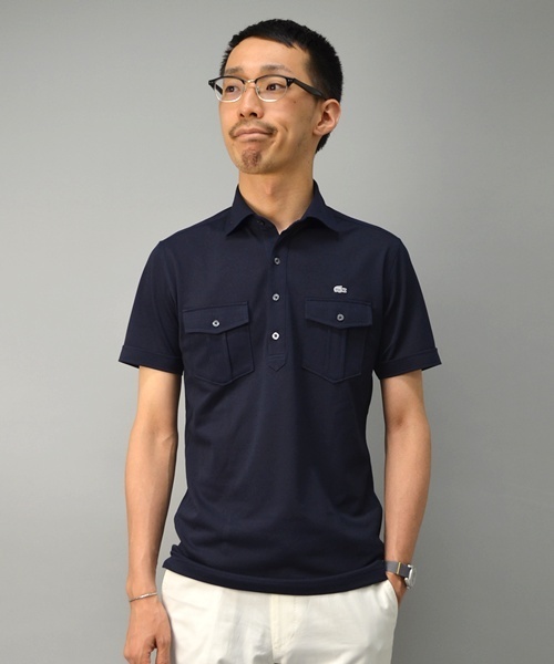 SHIPS（シップス）の「LACOSTE: 【SHIPS別注】アイスコットン